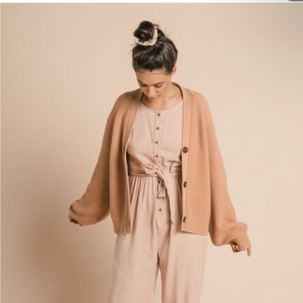 Olliella Wares Organic Cotton Pink Jumpsuit